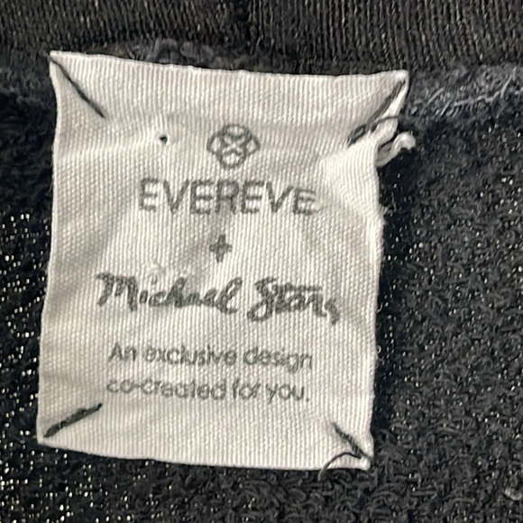 Evereve and Michael Stars Cowlneck long sleeve Dress Dark Charcoal Black Size S. - Picture 6 of 11